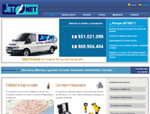 Tablet Screenshot of desatascosjet-net.com